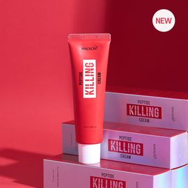 MACKLIN Peptide Killing Cream 50ml – 40% Low-Molecular Collagen + Triple Peptides for Wrinkle, Moisture & Pigmentation Care _ Made in KOREA